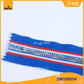5 # Metall Zipper Messing Reißverschluss mit benutzerdefinierten modischen Tape ZM10001